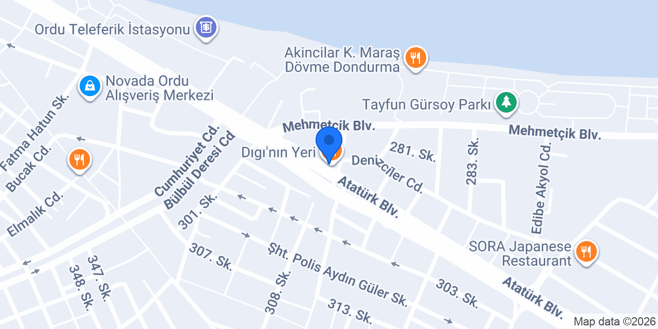 Dıgı'nın Yeri konumu