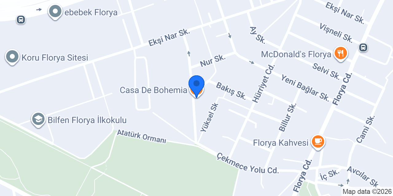Casa De Bohemia konumu