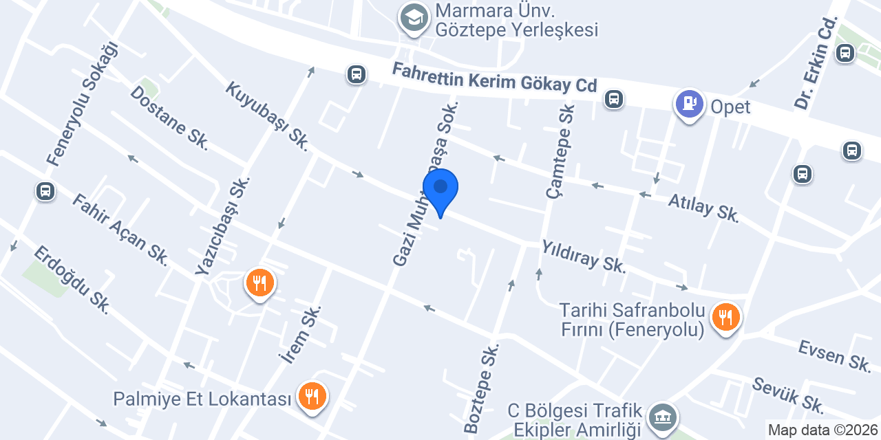 Bade tekel Feneryolu konumu