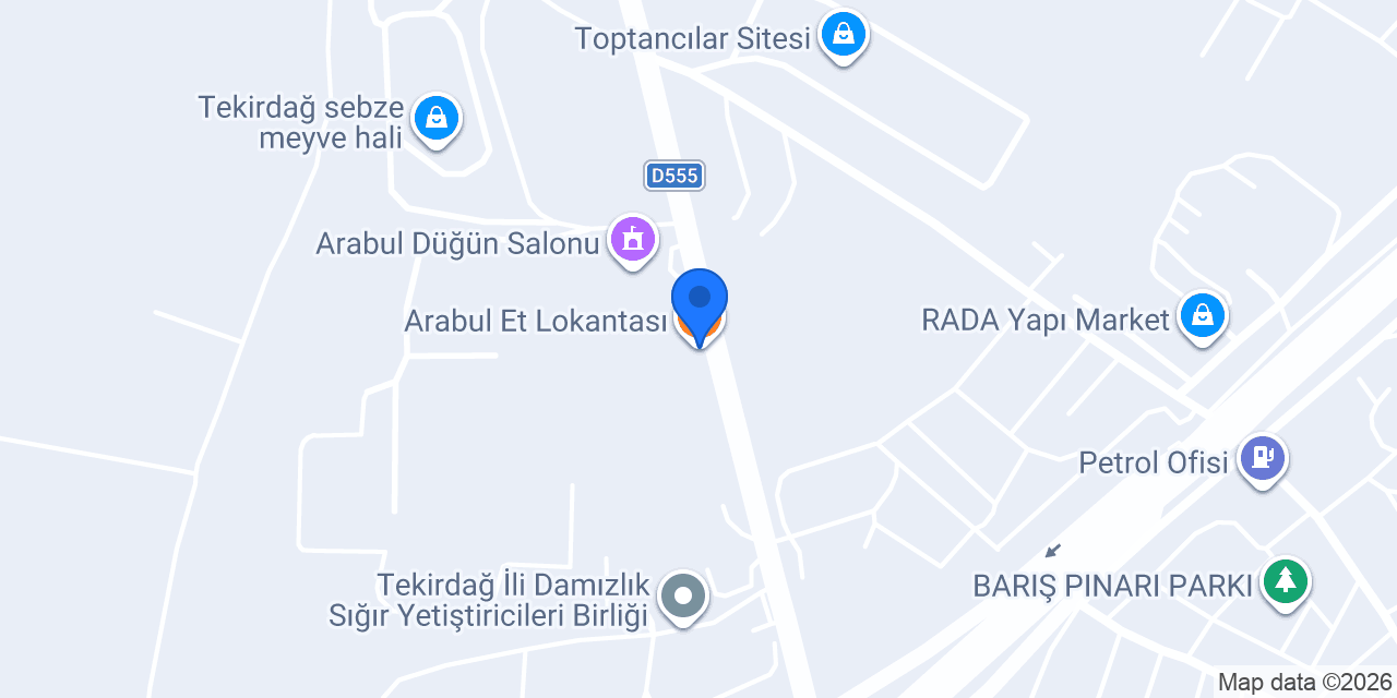 Arabul Et Lokantası konumu