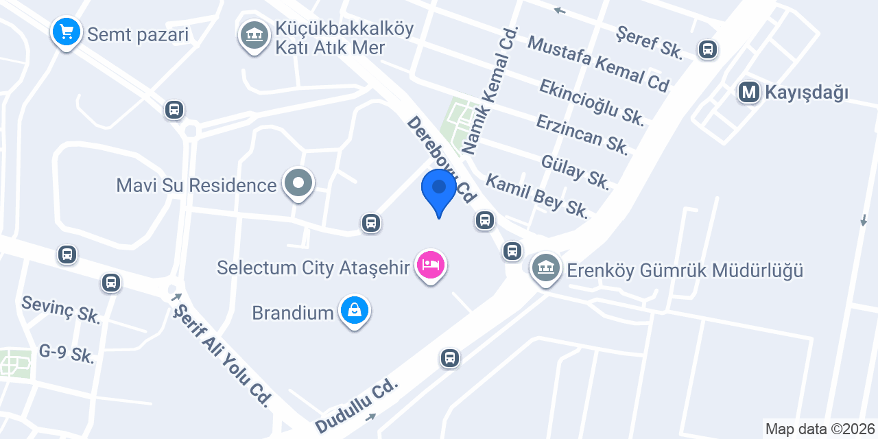 Taksimtünel Cafe konumu