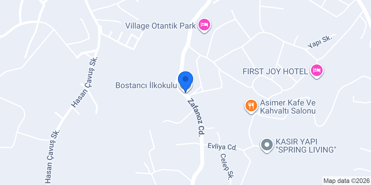 Bostancı İlkokulu konumu