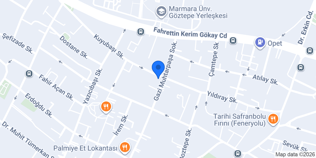 özde dikim evi - kuru temizleme konumu