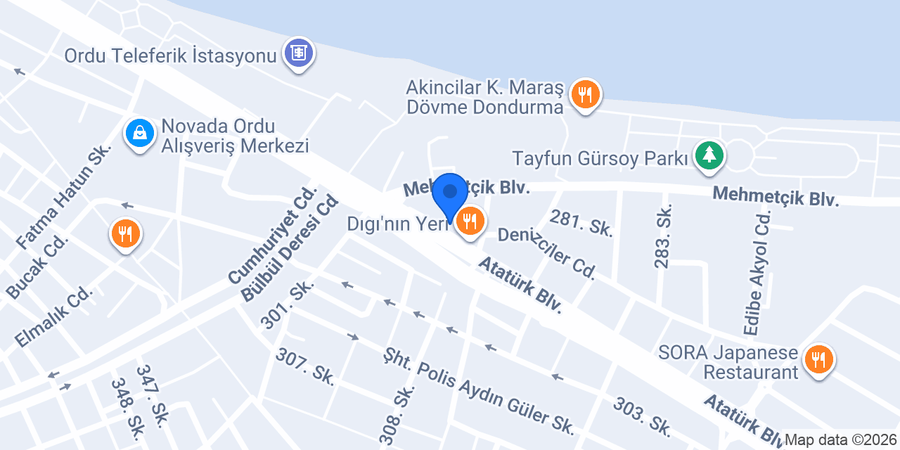 Volta Ordu Motor konumu