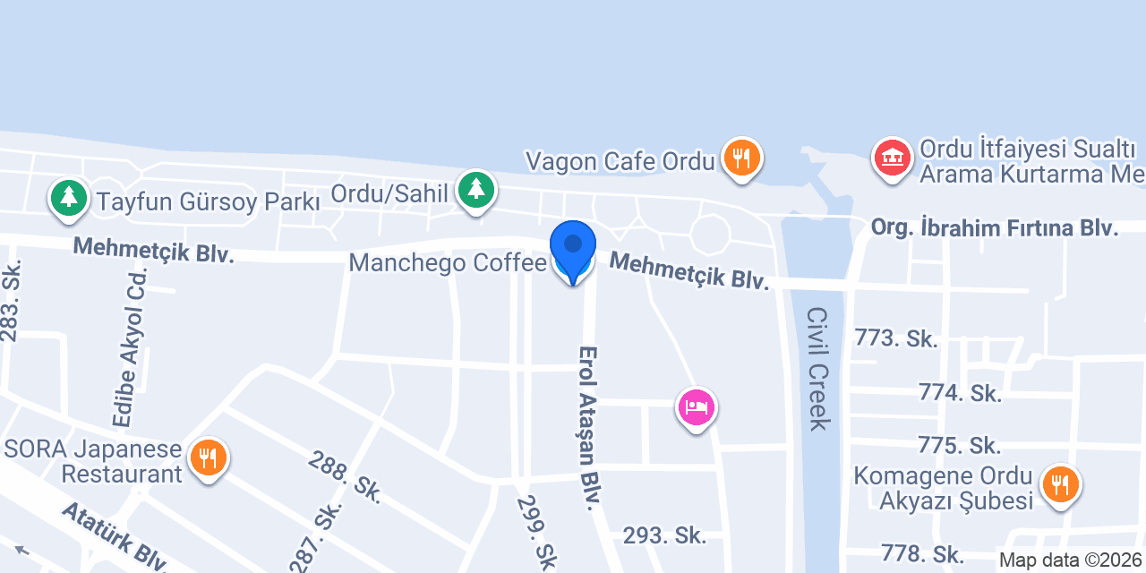 Manchego Coffee konumu