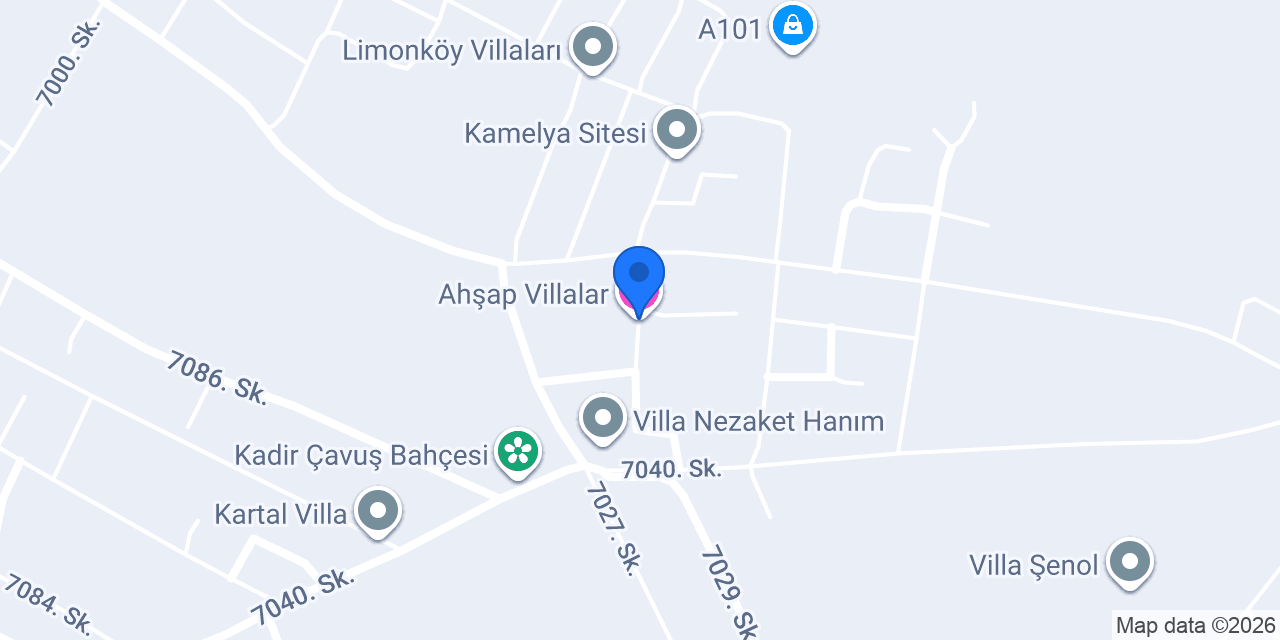 Ahşap Villalar konumu