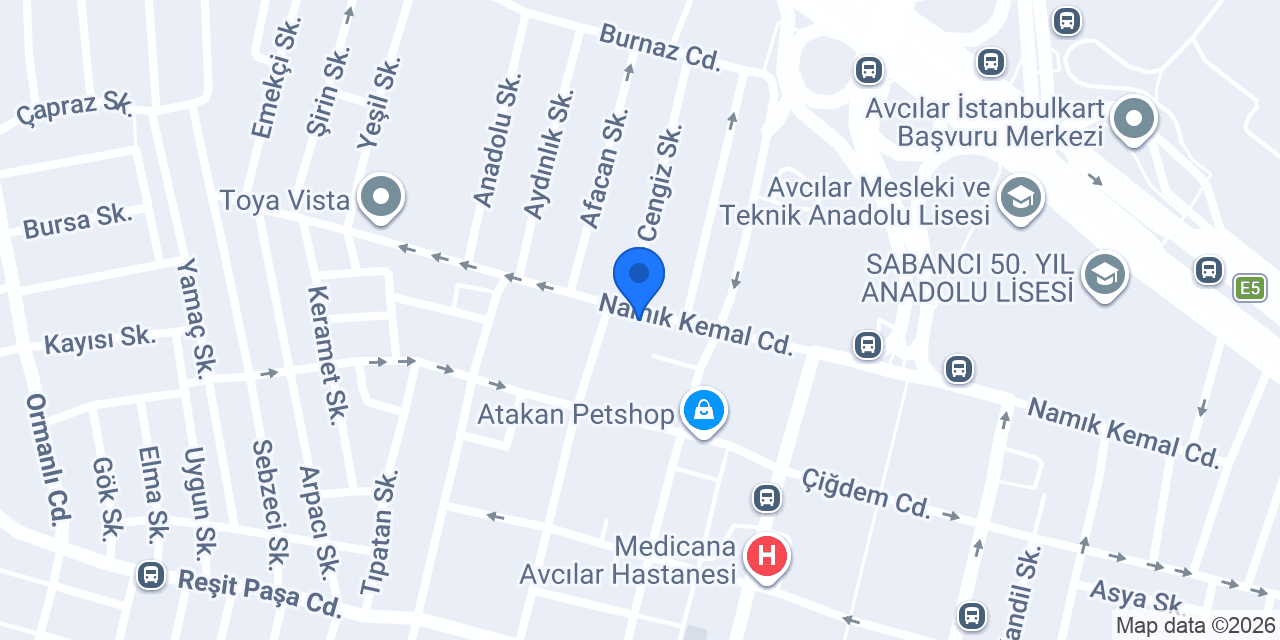 Lades Pastaneleri konumu