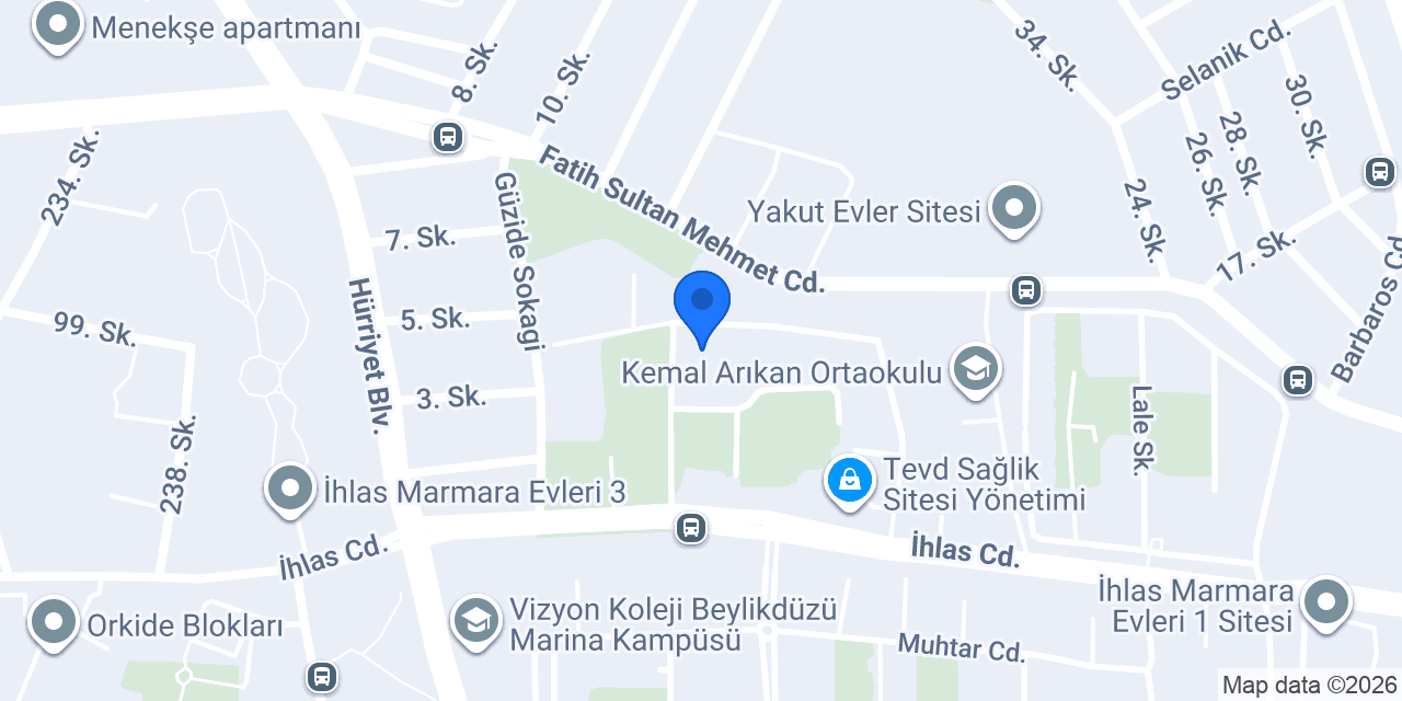 Express Lavaş konumu