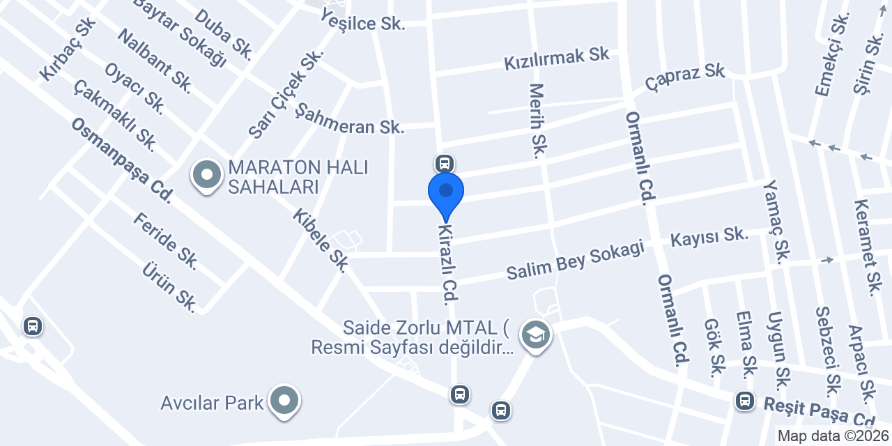 Özel Nilgün Eroğlu Ortaokul konumu