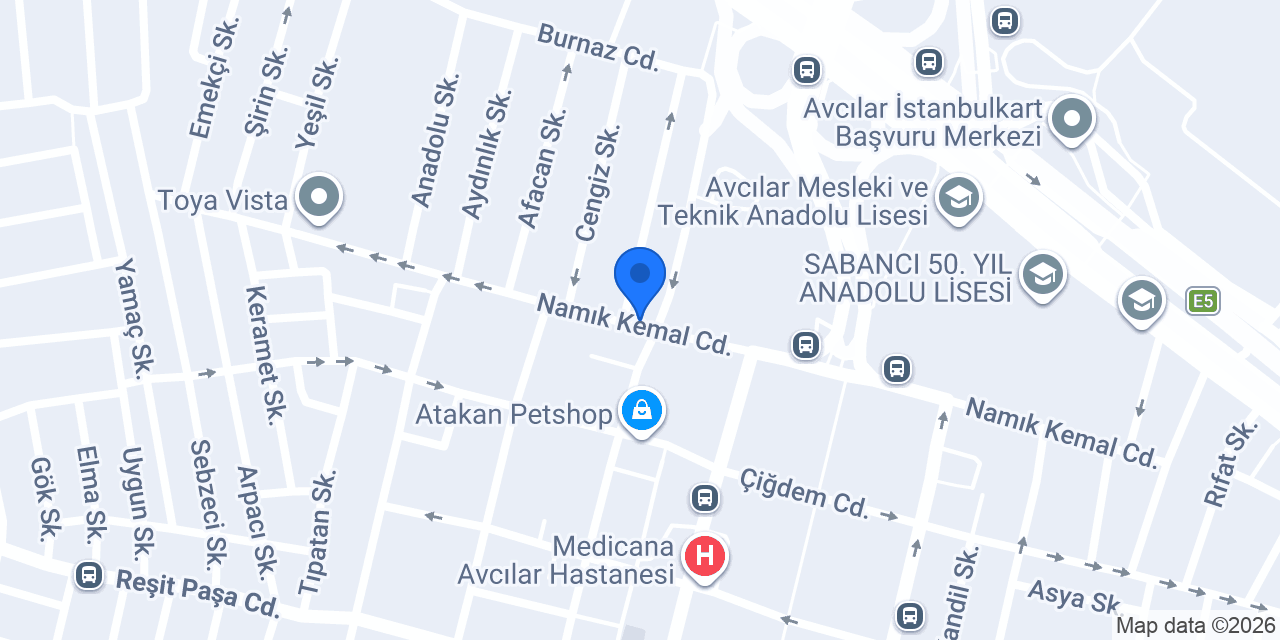 Üçler Elektrik konumu