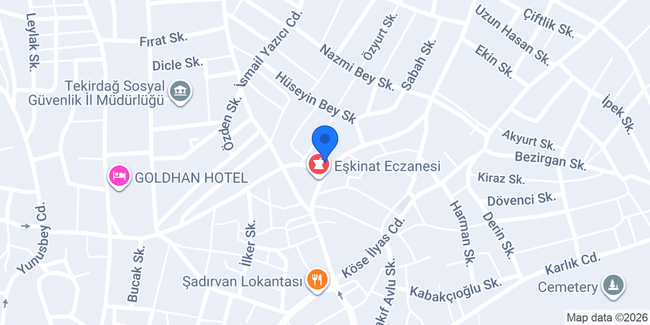 Mert Elektrik konumu