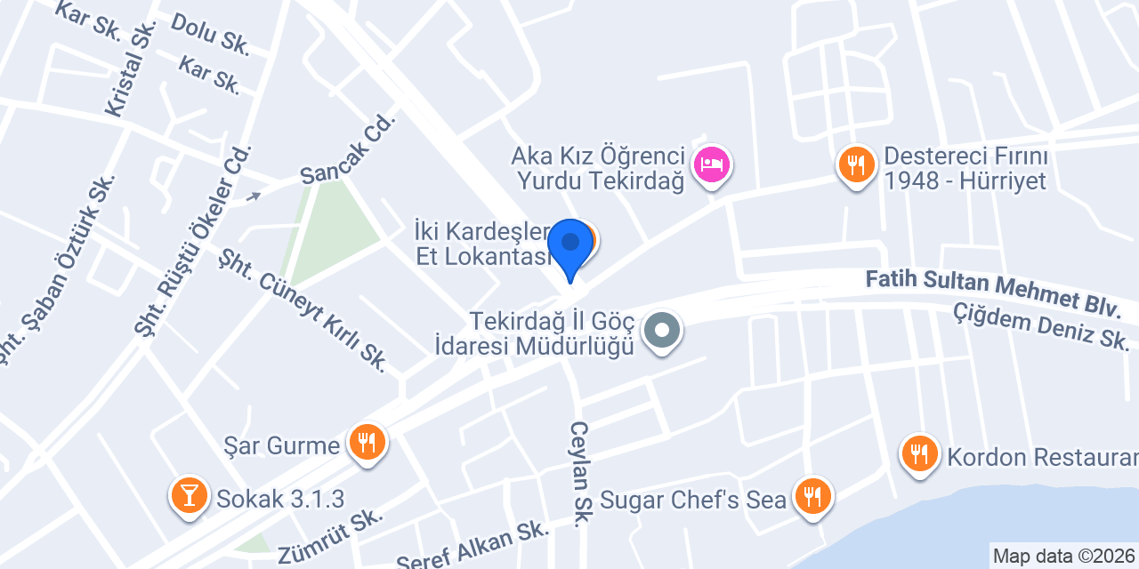 Alara Moda konumu