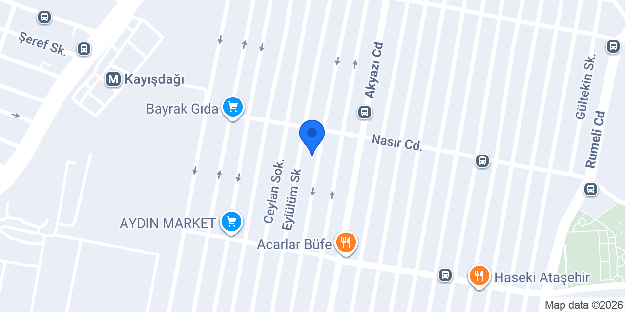 Çağlar usta dekorasyon konumu