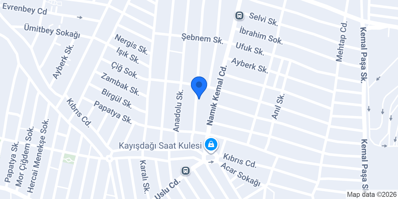 Özen Mobilya konumu