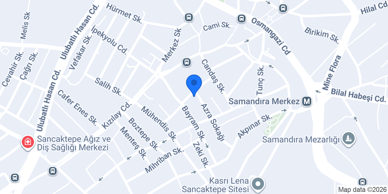 Sancaktepe Çilingir 7/24 konumu