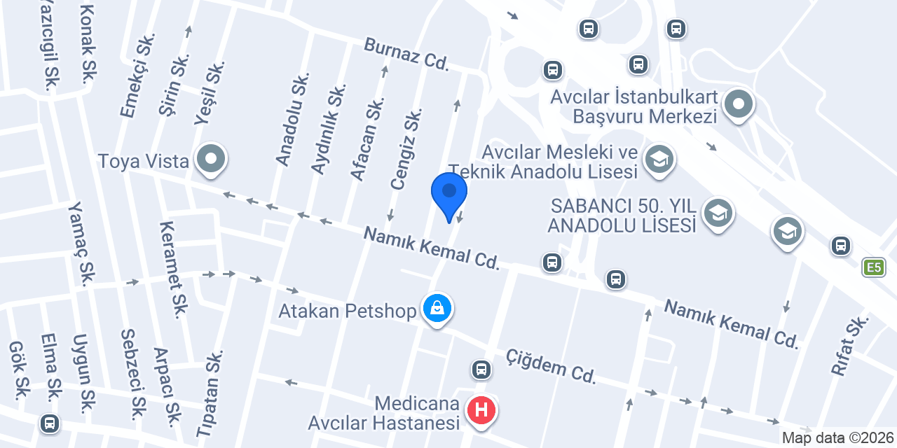 Bakırköy 8. Noterliği konumu