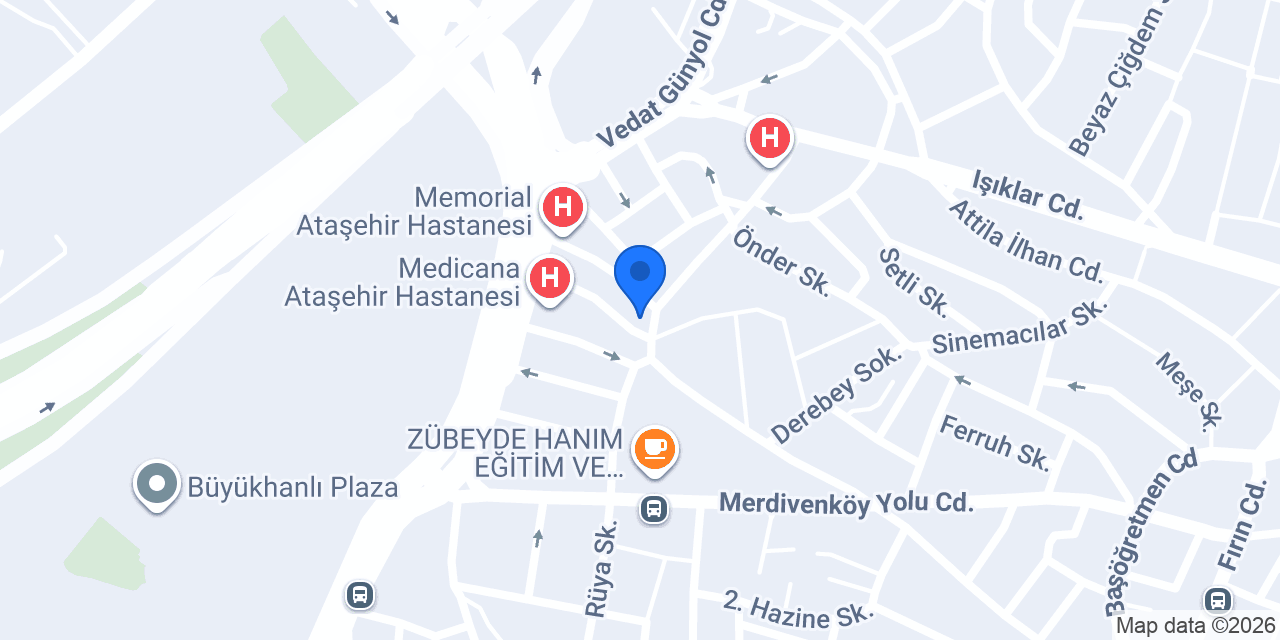A11 Hotel Ataşehir konumu