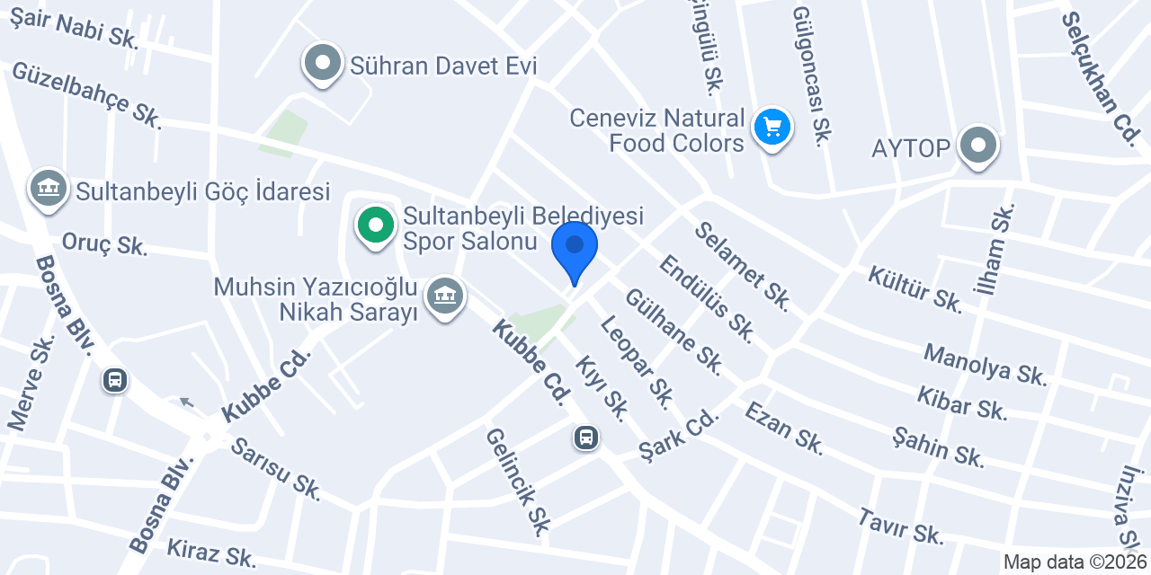 Güngör Forklift konumu