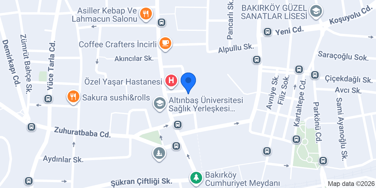 Nar Sanat Eğitim Kursu konumu