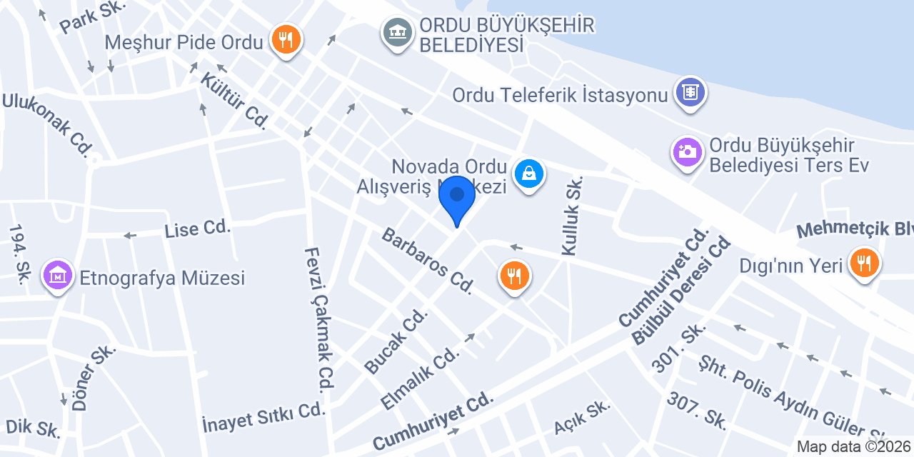 helvacıali ordu konumu