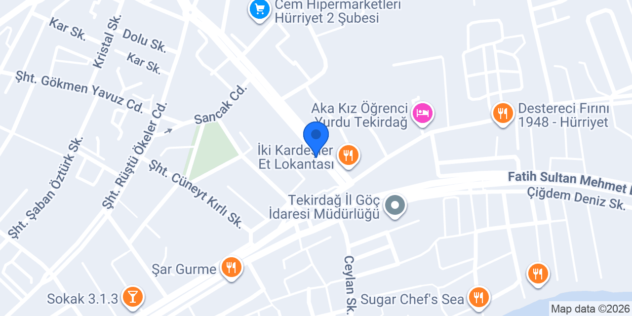 Özel Değer Anaokulu konumu