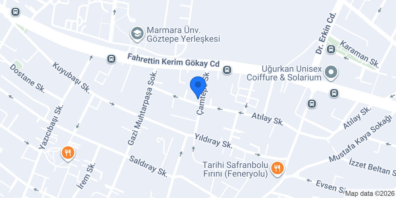 Atölye Venüs Feneryolu konumu