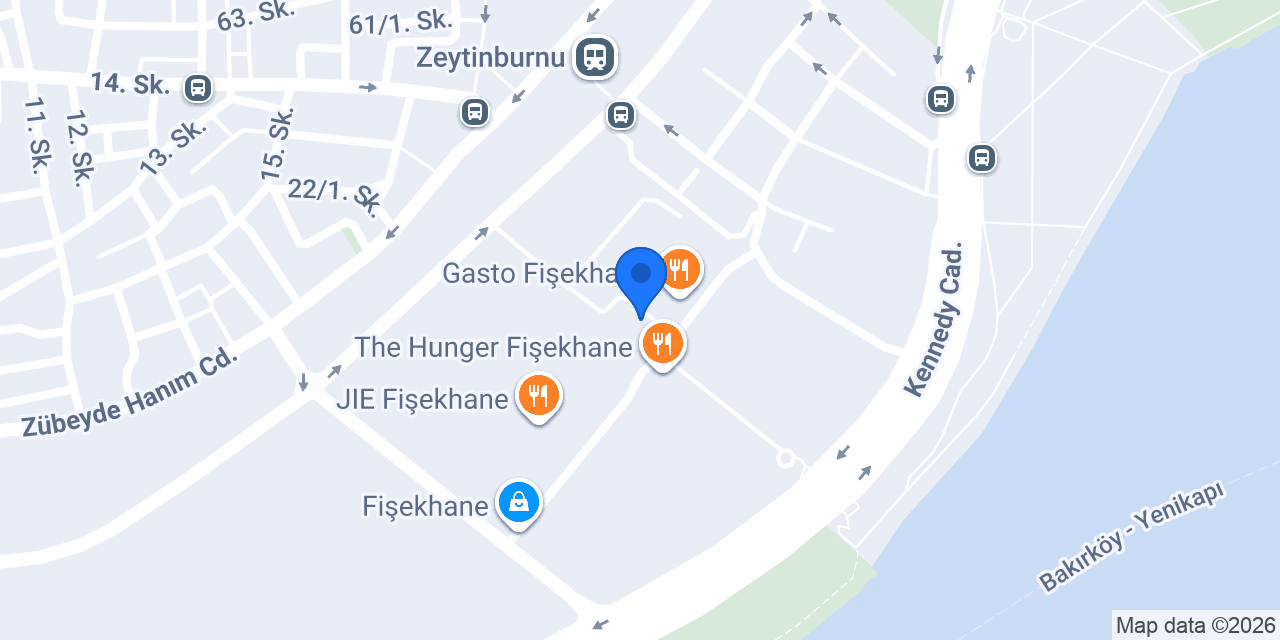 Levantine İstanbul konumu