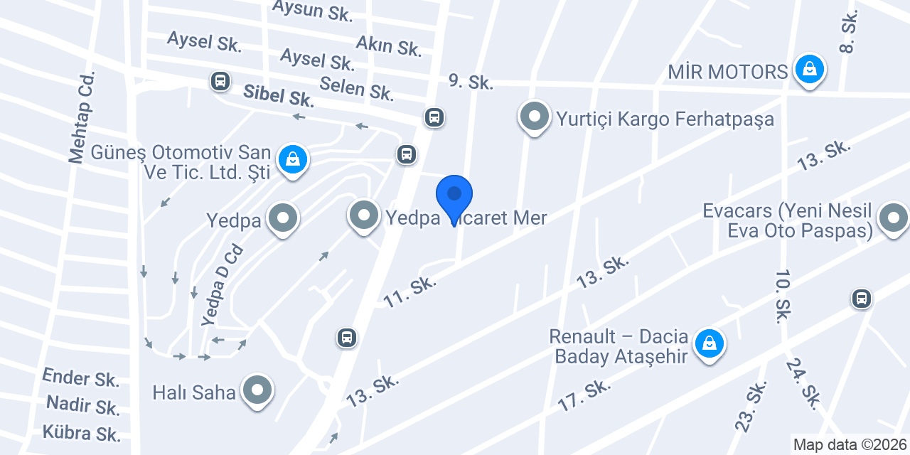 ŞEREF BEY BAKLAVALARI konumu