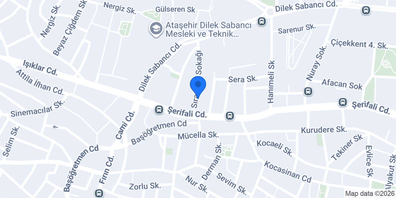 Gymboree Ataşehir konumu