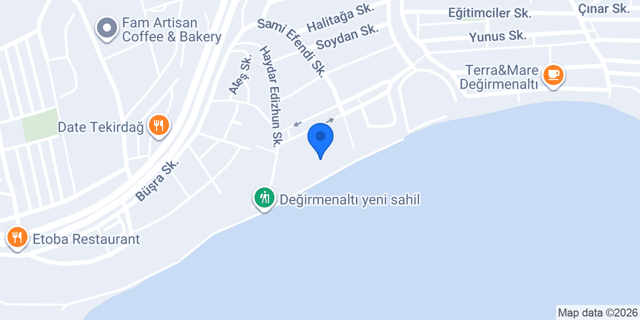 Taşkoparan Villa konumu