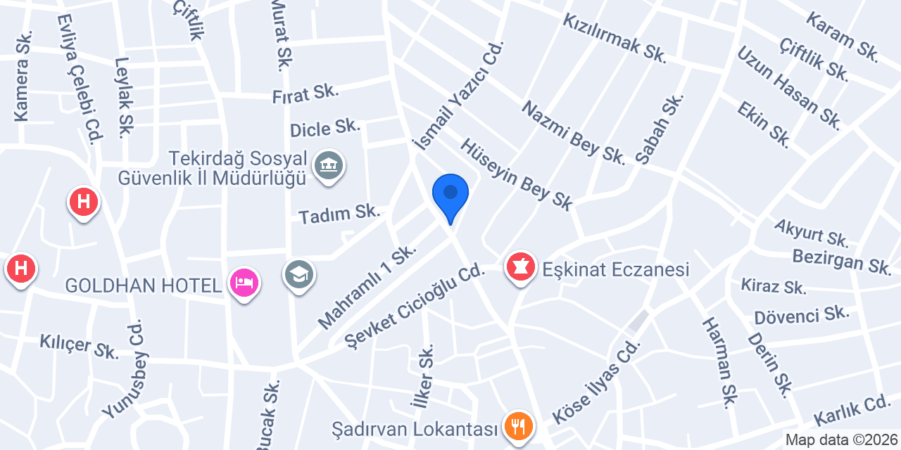 TURAN RENT A CAR konumu