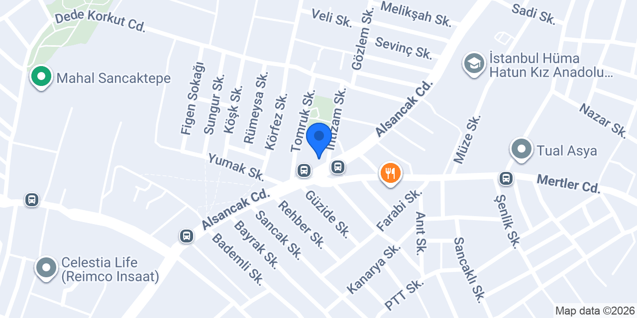 Topçular Unlu Mamülleri konumu