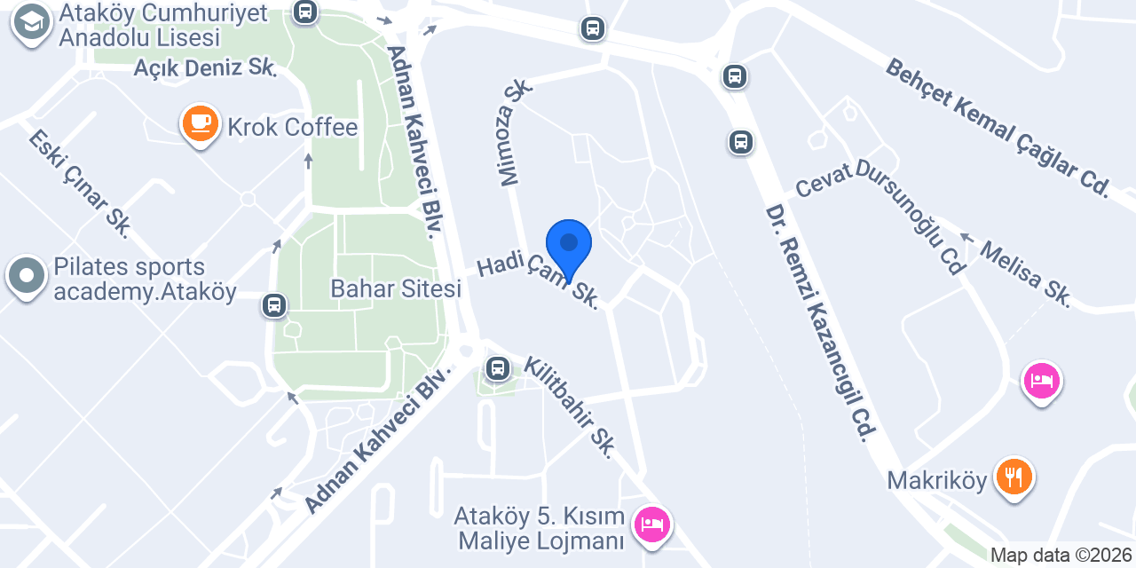 Mavi Arabalar konumu