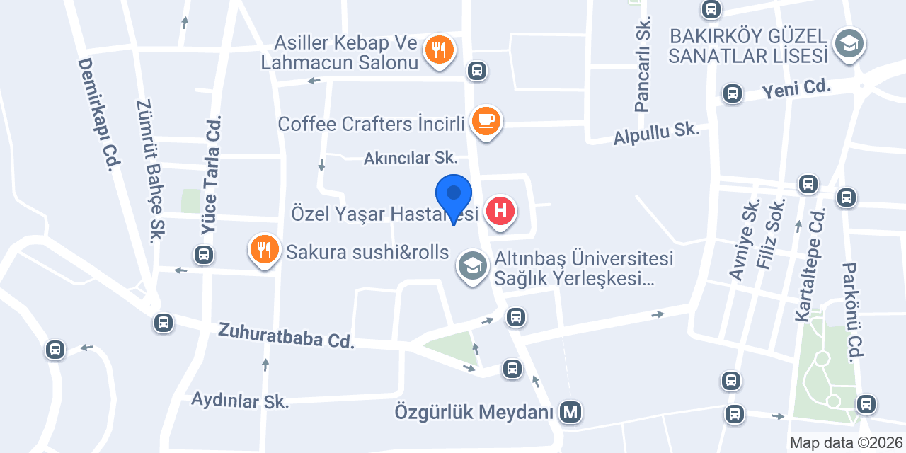 Op.Dr. Nurper Alemdar konumu