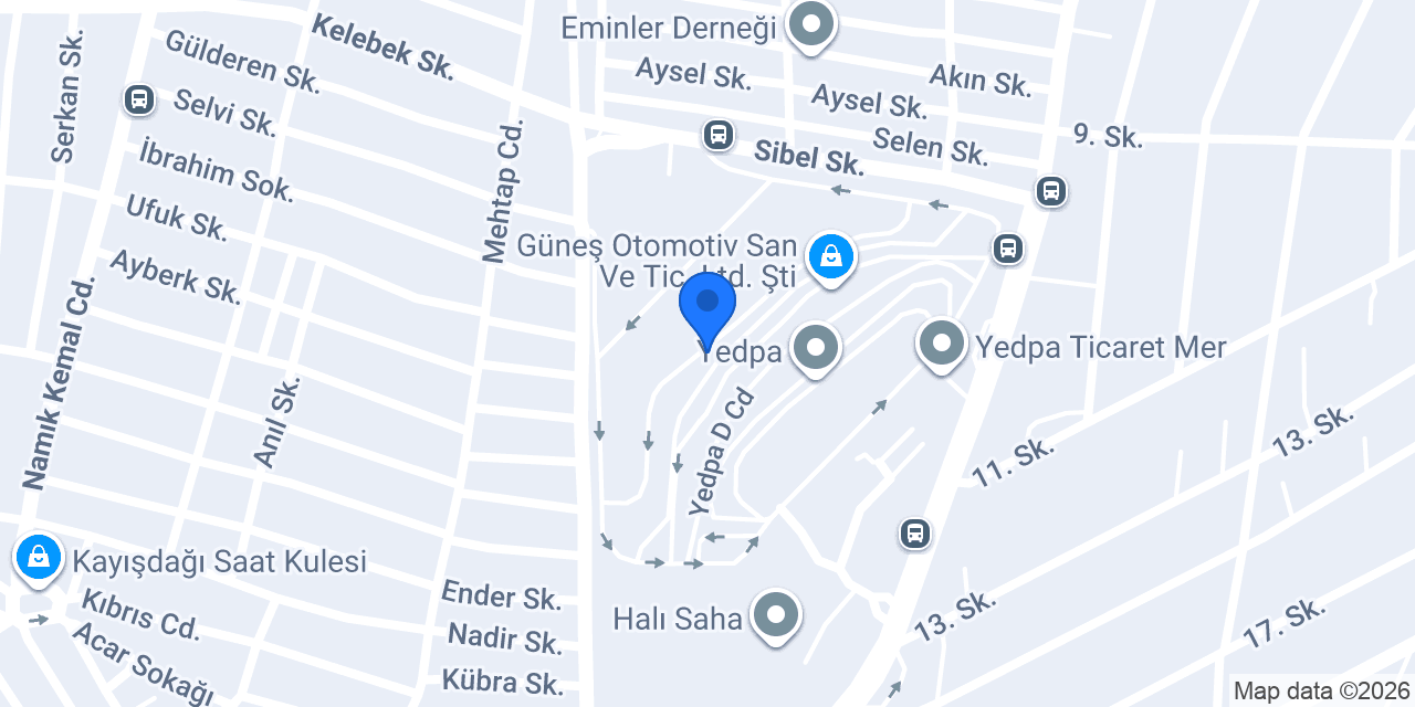Ptt Yedpa Kargo konumu