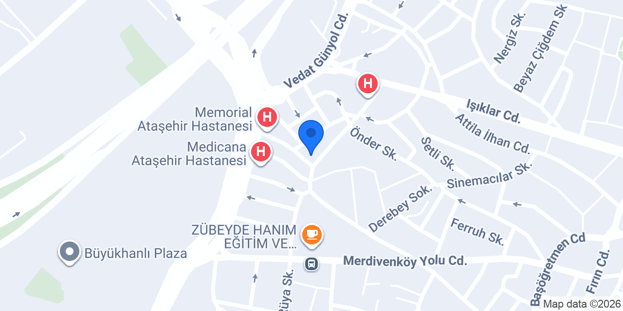 Zeray İnşaat AŞ konumu