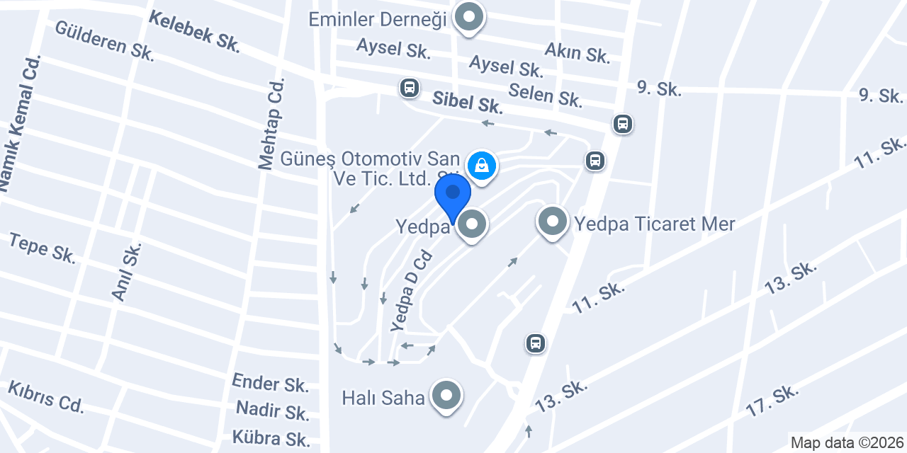 DHL eCommerce - Yedpa Şubesi konumu