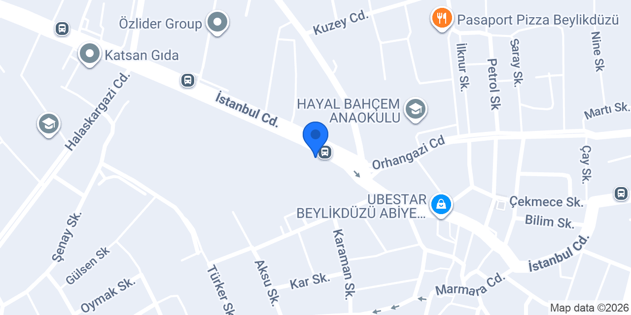 Modi Otel konumu