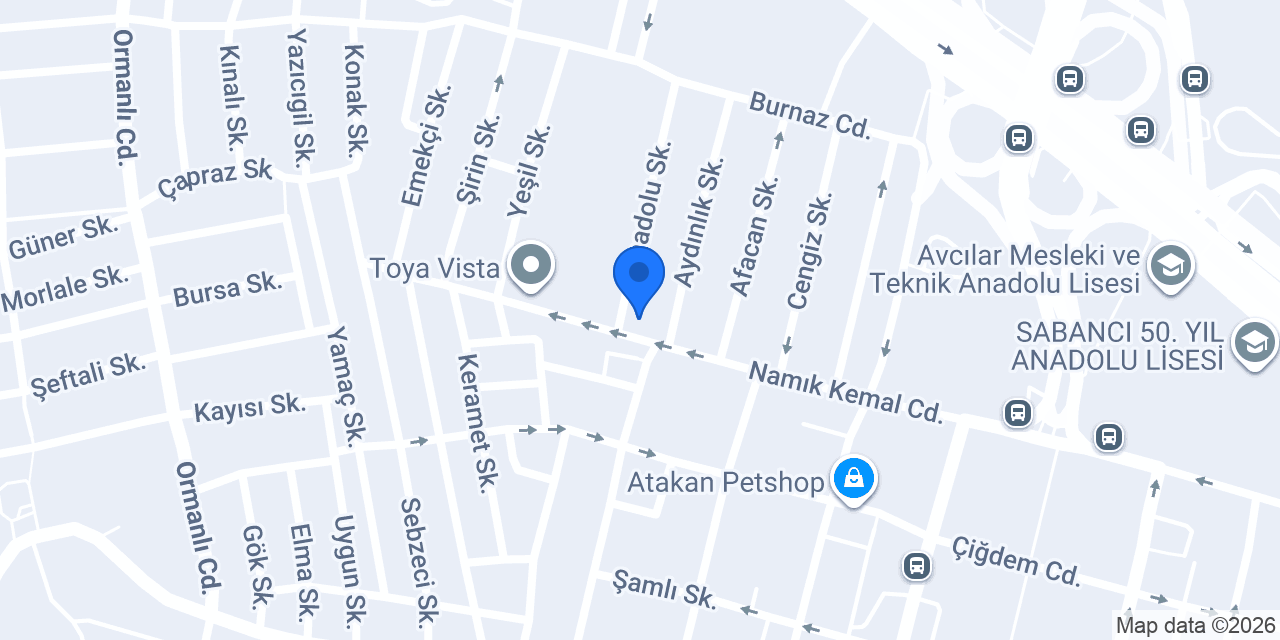 AFŞİN YAPI konumu