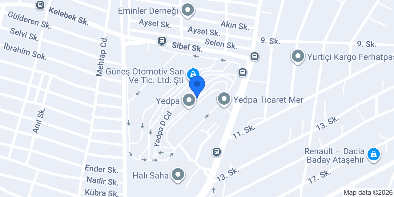 Moda Gerçek konumu