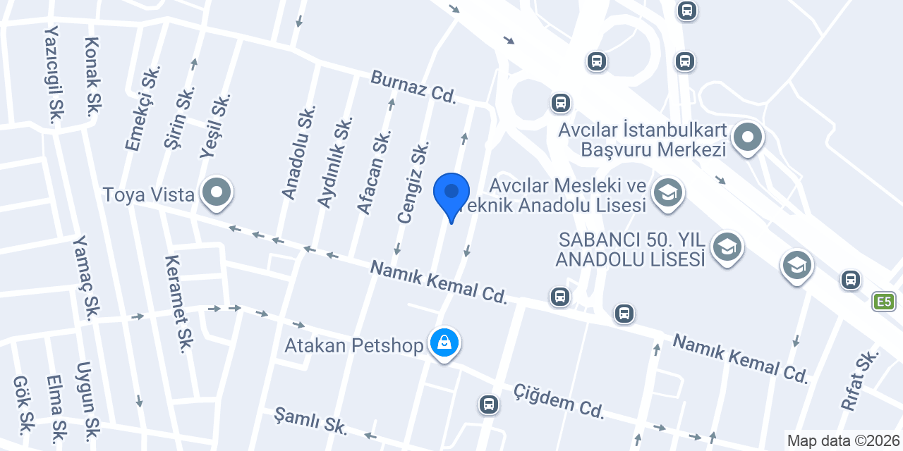 Bulgoc Ofis konumu