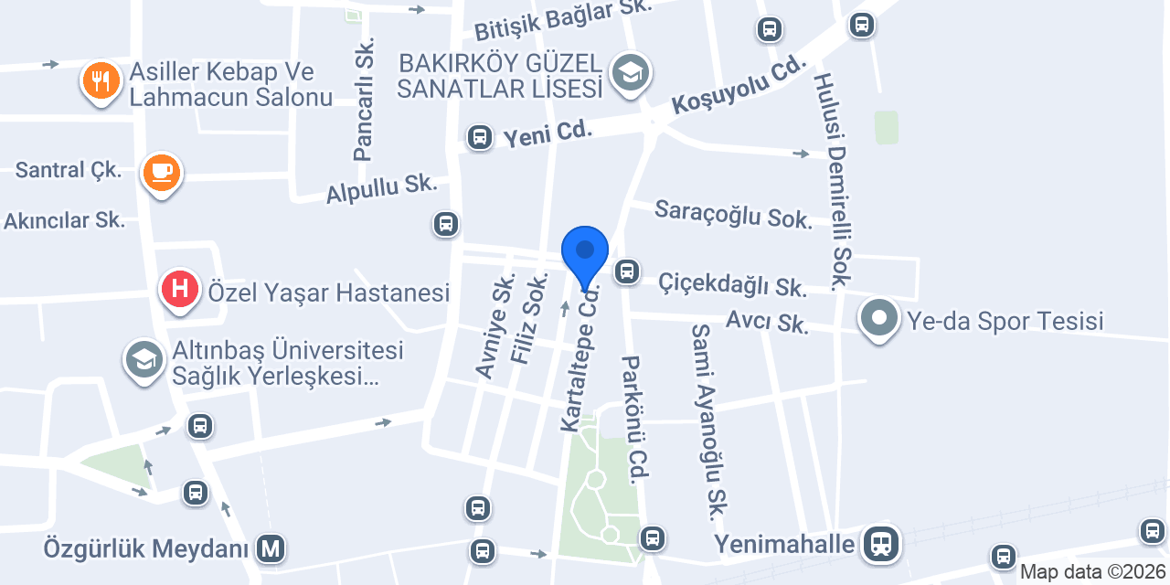 MARMARA MUTFAK DOLABI konumu