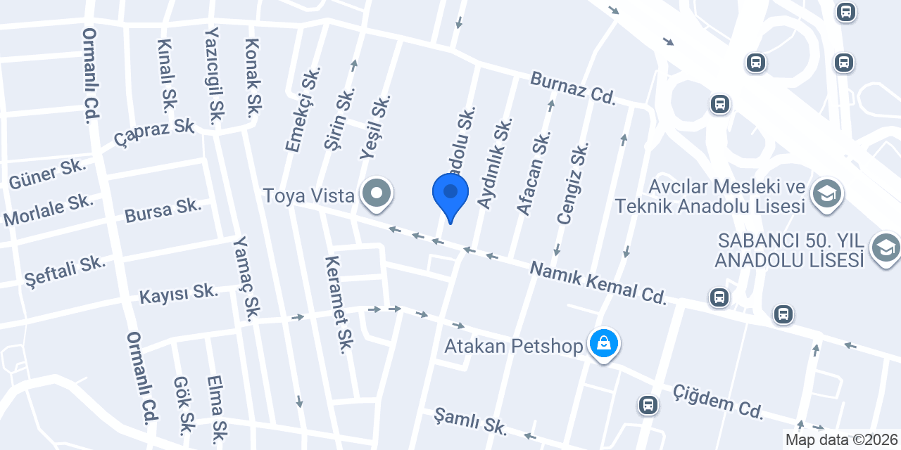 Avcılar evim yufka konumu