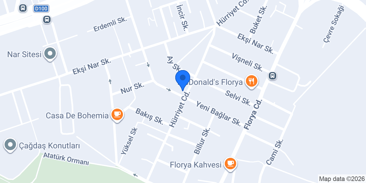 Adress Florya konumu