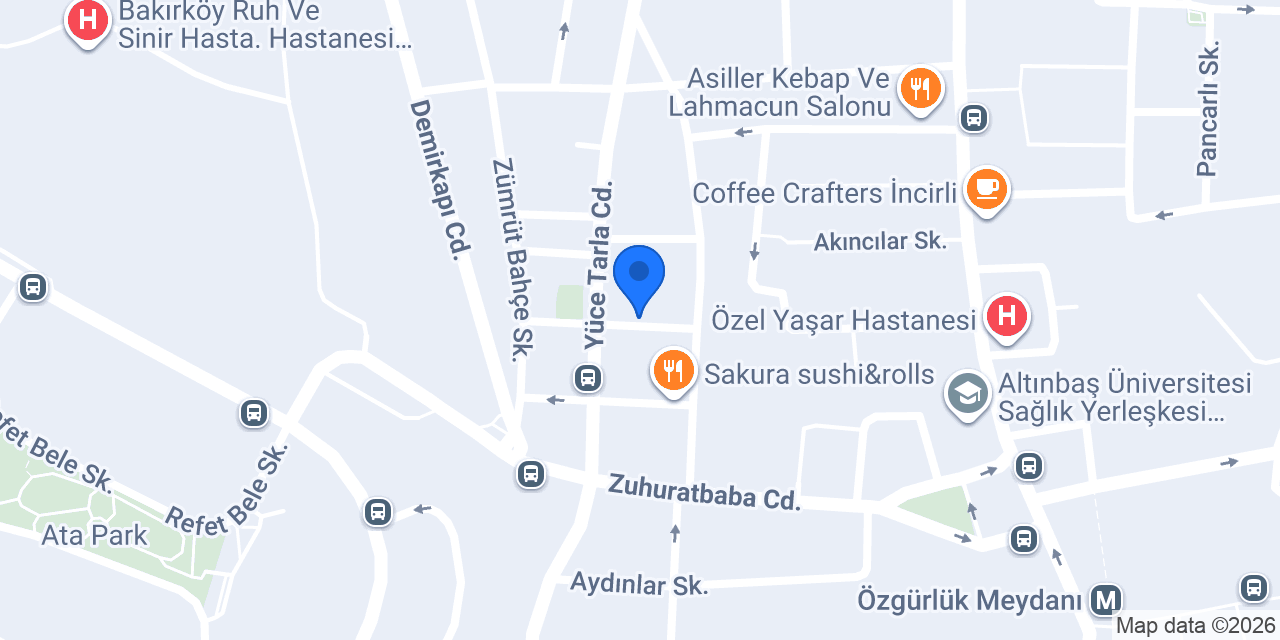 Kuaför Cevdet konumu