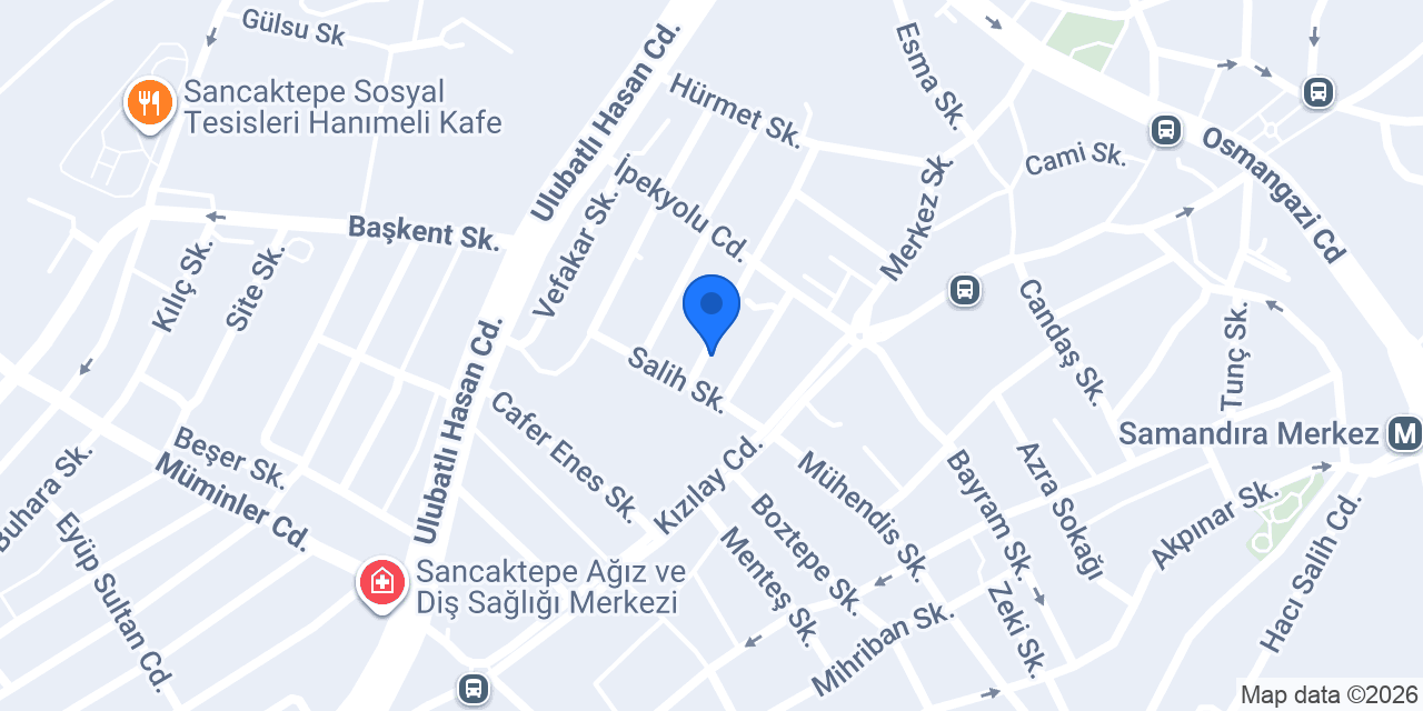 Özel Sultan Anne Anaokulu konumu