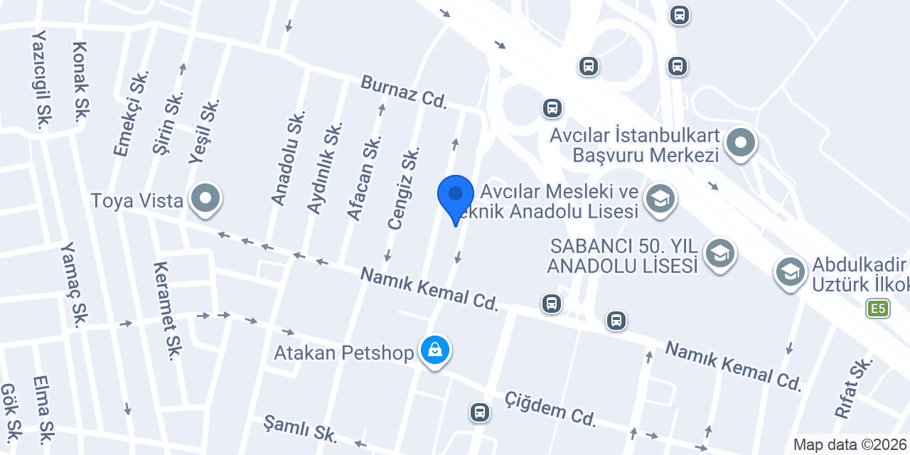 Setur Avcılar konumu