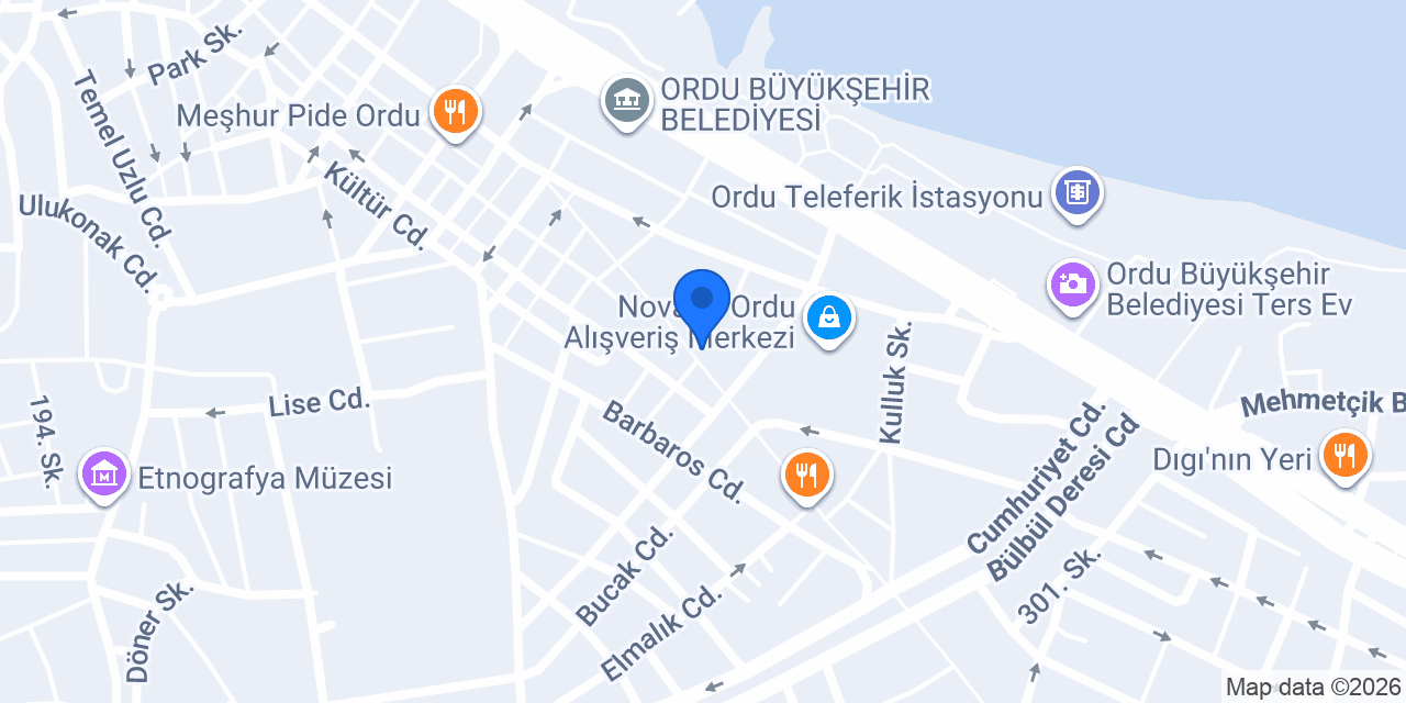ŞFG Danışmanlık Merkezi konumu