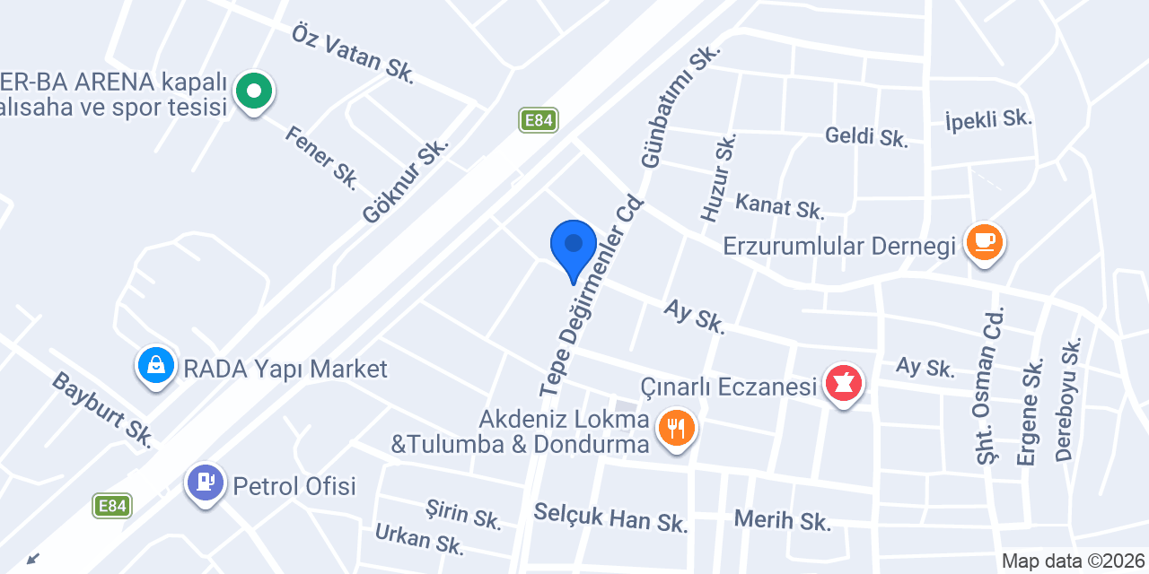 Kebap dünyası konumu