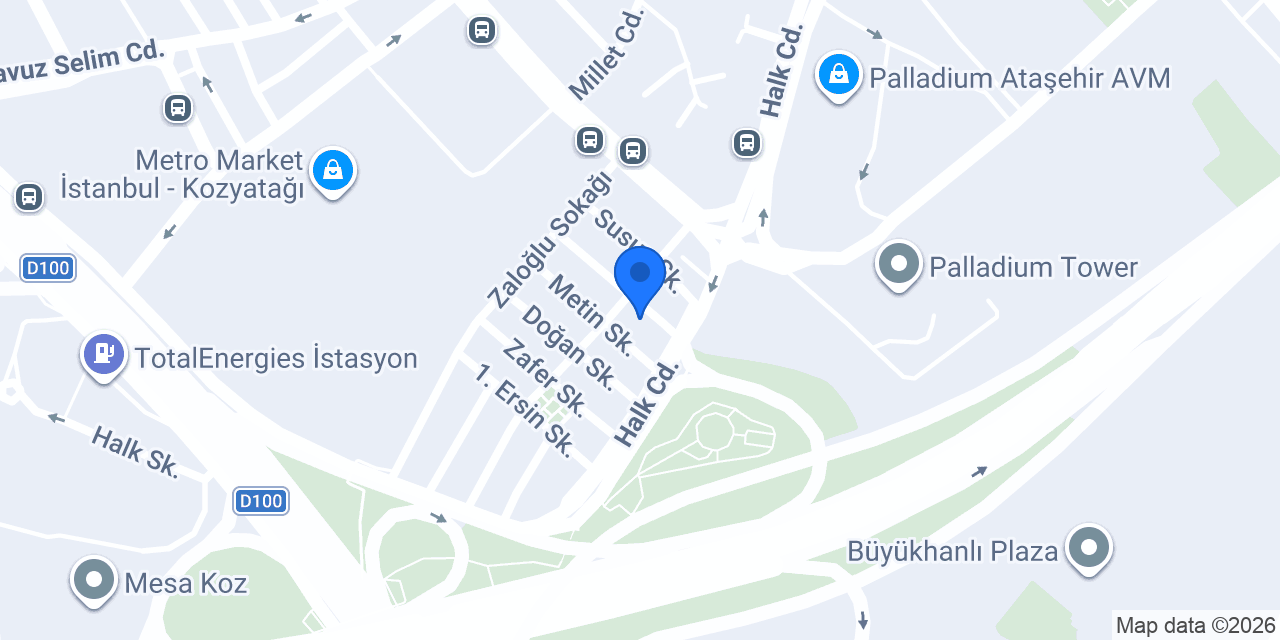 ATAŞEHİR FİNAL VIP konumu